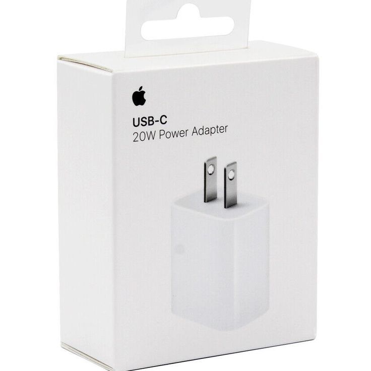 IPhone 20Watt 2pin Original Charger | 20W Power Adapter | | iPhone PD Charger | Compatible for All iPhone Models