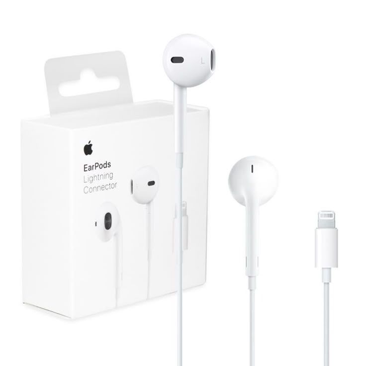 Apple Earpods - Apple Handfree - Earpods with 8 Pin Lightning Connector - Handsfree For Gaming - Handsfree With Mic - Handsfree For iPhone - Handsfree For Gaming With Mic