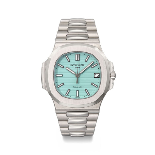 Patek Philippe Silver with Tiffany Dial with Date
