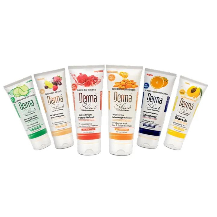 Derma Shine Fruit Facial Kit 200ml Tubes