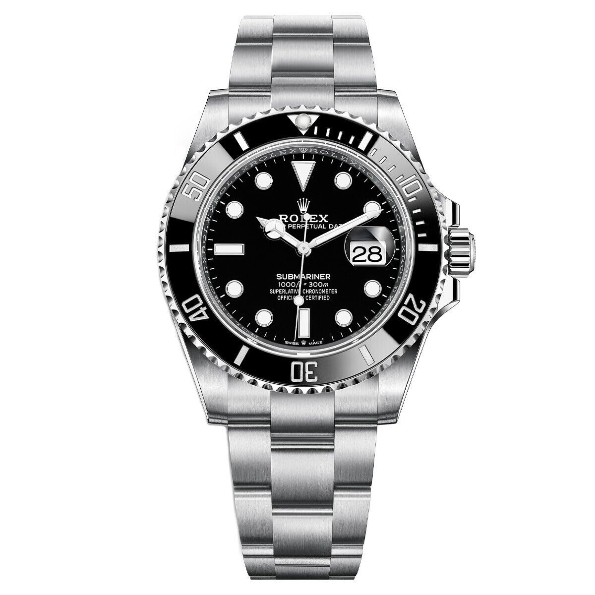 Rolex Submariner Black rotating dial with master lock